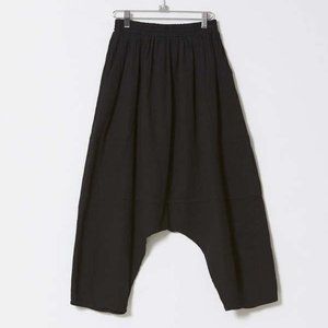 Atelier Delphine Kiko Pant; Black, Cotton Crinkle, NWT, Size M